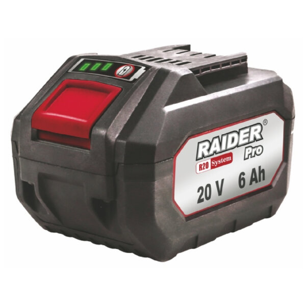 RAIDER R20 ΜΠΑΤΑΡΙΑ Li-ion 20V 6Ah RDP-R20 131161