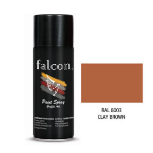 ΣΠΡΕΙ ΚΑΦΕ ΑΝΟΙΧΤΟ ΓΥΑΛΙΣΤΕΡΟ ''CLAY BROWN'' RAL 8003 - 400ml