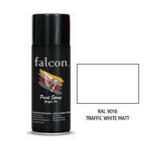 ΣΠΡΕΙ ΑΣΠΡΟ ΜΑΤ ''WHITE TRAFFIC MATT'' RAL 9016 - 400ml