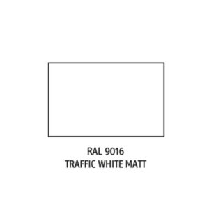 ΣΠΡΕΙ ΑΣΠΡΟ ΜΑΤ ''WHITE TRAFFIC MATT'' RAL 9016 - 400ml