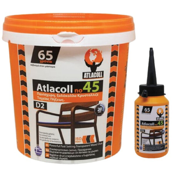 ATLACOLL ΚΟΛΛΑ ΚΡΥΣΤΑΛΛΙΖΕ ΜΠΙΜΠΕΡΟ No.45 200gr