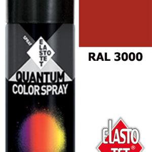 ΣΠΡΕΙ ΚΟΚΚΙΝΟ ''FLAME RED'' QUANTUM RAL 3000 - 400ml