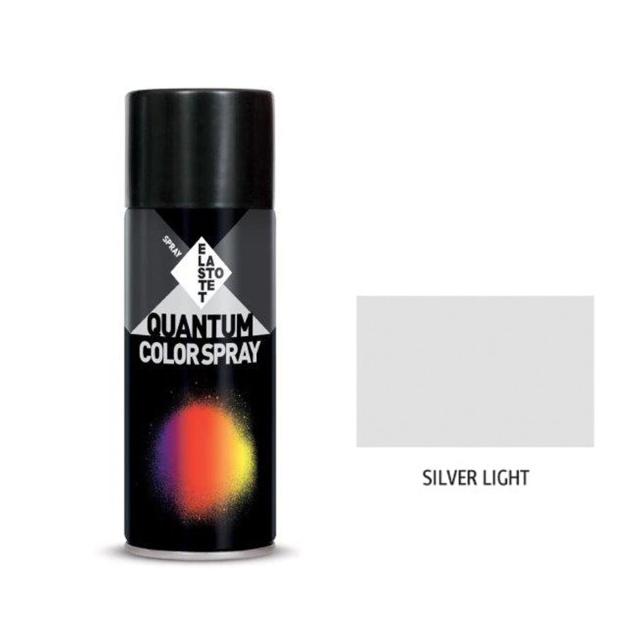 ΣΠΡΕΙ ΑΣΗΜΙ ΜΕΤΑΛΛΙΚΟ ''SILVER LIGHT'' QUANTUM 400ml