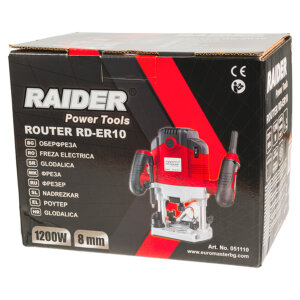 RAIDER Ρούτερ Περιθωρίων 1200W 8mm RD-ER10 051110