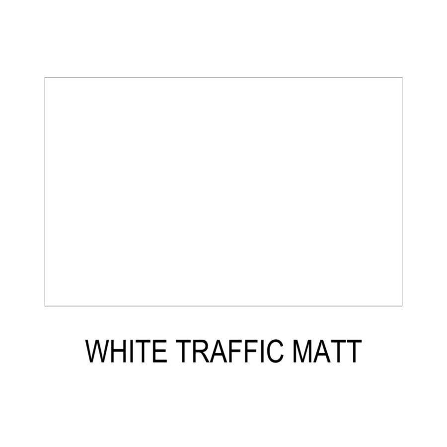 ΣΠΡΕΙ ΑΣΠΡΟ ΜΑΤ ''WHITE TRAFFIC MATT'' QUANTUM RAL 9016 - 400ml