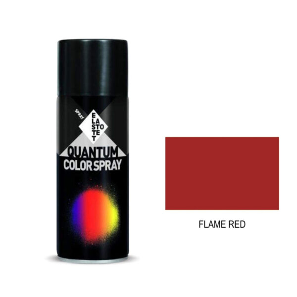 ΣΠΡΕΙ ΚΟΚΚΙΝΟ ''FLAME RED'' QUANTUM RAL 3000 - 400ml