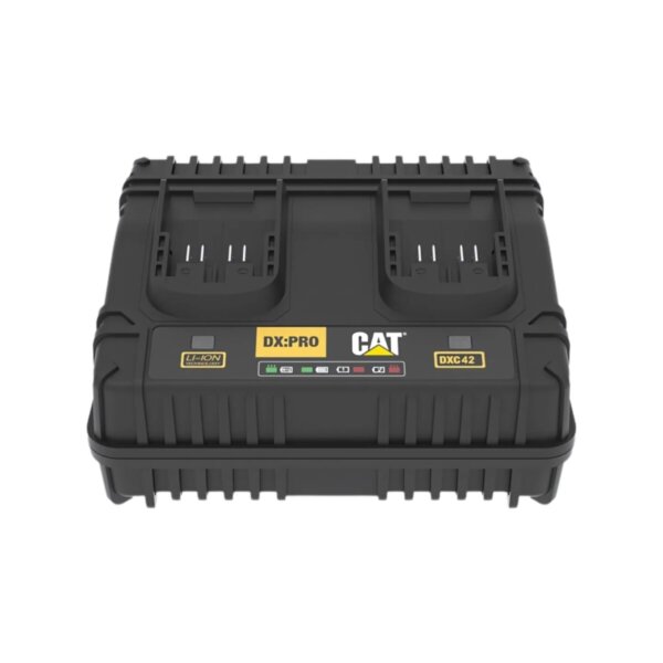 CAT Φορτιστής μπαταρίας 20V διπλός 4Ah DXC42
