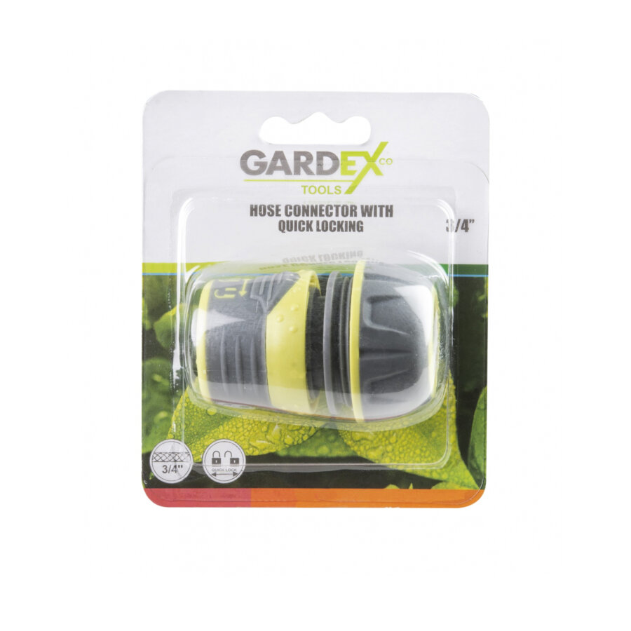 GARDEX Ταχυσύνδεσμος για λάστιχο 3/4" 404301