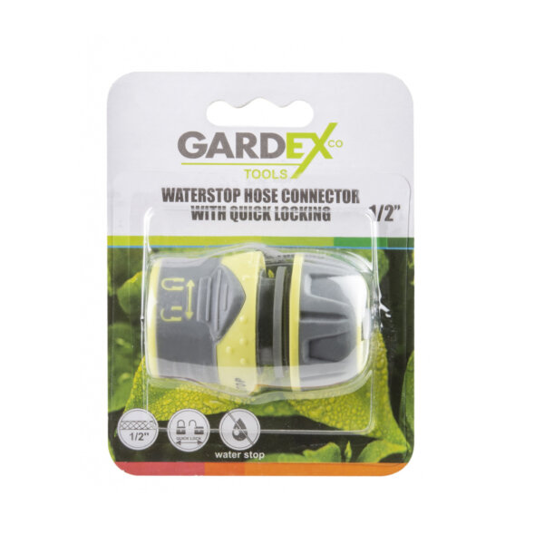 GARDEX Ταχυσύνδεσμος για λάστιχο 1/2" 404303