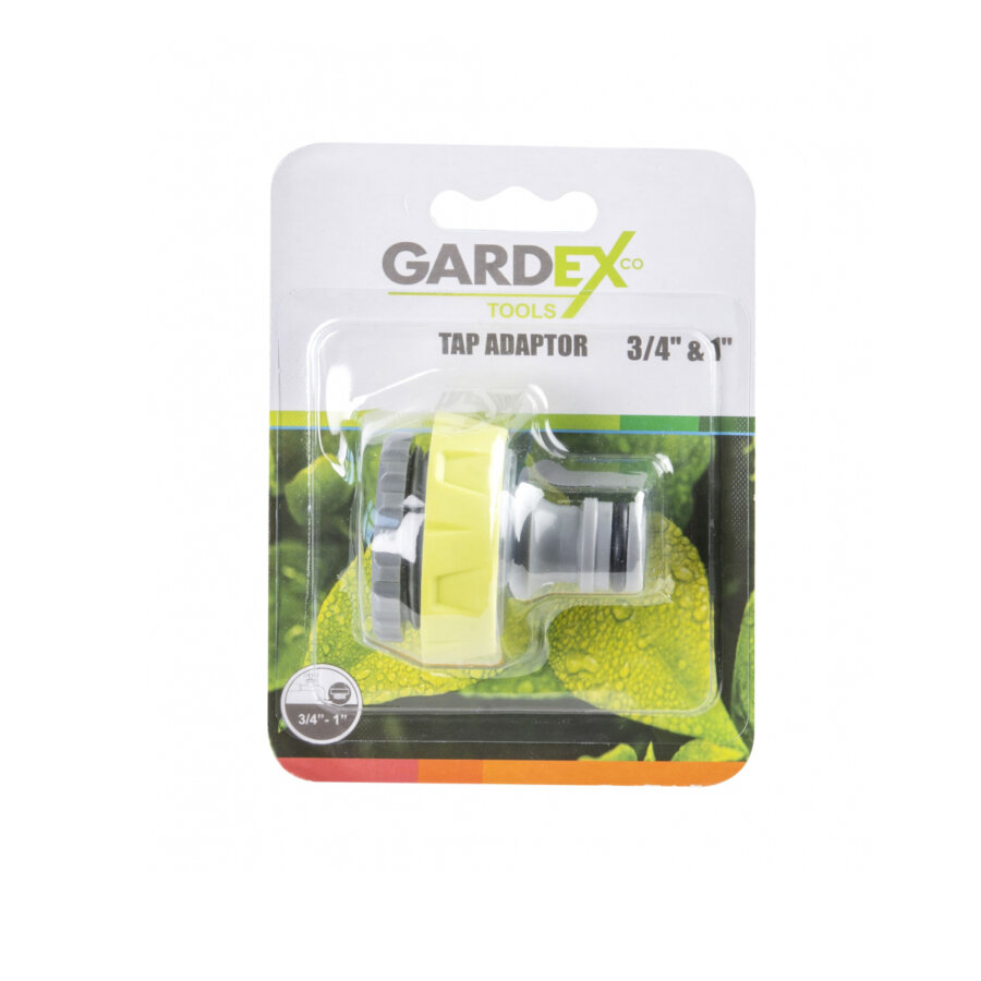 GARDEX Ρακόρ βρύσης με θηλυκό σπείρωμα 3/4" & 1" 404403