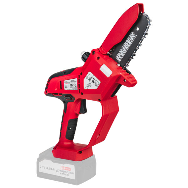 RAIDER R20 Solo Αλυσοπρίονο μπαταρίας 20V 2.13kg με λάμα 15cm RDP-KCCS20 075748