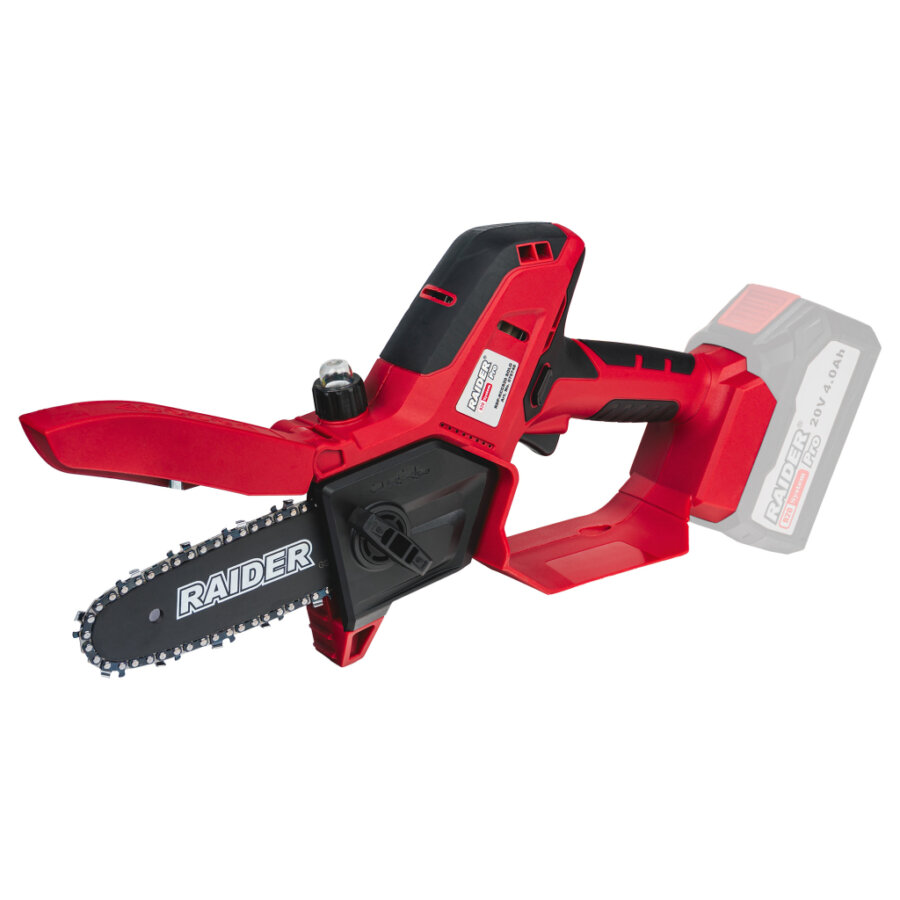 RAIDER R20 Solo Αλυσοπρίονο μπαταρίας 20V 2.13kg με λάμα 15cm RDP-KCCS20 075748