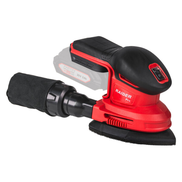 RAIDER R20 Solo Τριβείο δέλτα χούφτας 20V RDP-YMSA20 040408