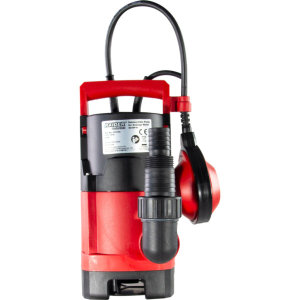 RAIDER Αντλία υποβρύχια ακάθαρτων RD-WP46 400W 1" 125L/min 5m 070154